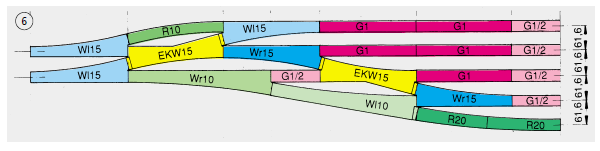 Geometria Binari Roco Line - www.PlasticoKit.it